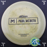 Discraft Prototype Paul McBeth ESP Malita - Scale Weight -