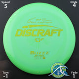 Discraft  Paul McBeth 6x ESP Buzzz Signature Series - Scale Weight -