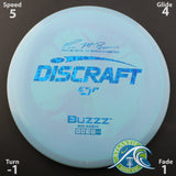 Discraft  Paul McBeth 6x ESP Buzzz Signature Series - Scale Weight -