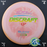 Discraft  Paul McBeth 6x ESP Buzzz Signature Series - Scale Weight -