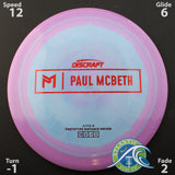 Discraft Paul McBeth Prototype Ares - Distance Driver - Scale Weight -