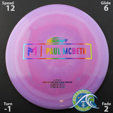 Discraft Paul McBeth Prototype Ares - Distance Driver - Scale Weight -