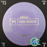 Discraft Paul McBeth Prototype Ares - Distance Driver - Scale Weight -