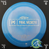 Discraft Paul McBeth Prototype Ares - Distance Driver - Scale Weight -