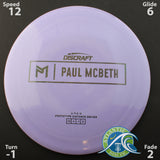 Discraft Paul McBeth Prototype Ares - Distance Driver - Scale Weight -