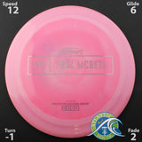 Discraft Paul McBeth Prototype Ares - Distance Driver - Scale Weight -