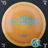 Discraft Paul McBeth Prototype Ares - Distance Driver - Scale Weight -