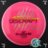 Paul McBeth 6-Claw ESP Buzzz SS - 2026 Worlds Edition - Scale Weights -