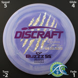 Paul McBeth 6-Claw ESP Buzzz SS - 2026 Worlds Edition - Scale Weights -