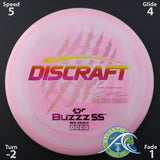 Paul McBeth 6-Claw ESP Buzzz SS - 2026 Worlds Edition - Scale Weights -