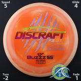 Paul McBeth 6-Claw ESP Buzzz SS - 2026 Worlds Edition - Scale Weights -