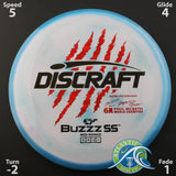 Paul McBeth 6-Claw ESP Buzzz SS - 2026 Worlds Edition - Scale Weights -