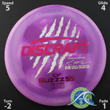 Paul McBeth 6-Claw ESP Buzzz SS - 2026 Worlds Edition - Scale Weights -