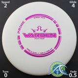 Dynamic Disc Prime Burst Warden - Putter - Scale Weight -