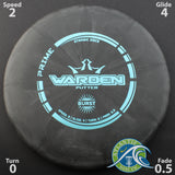 Dynamic Disc Prime Burst Warden - Putter - Scale Weight -