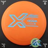 Discraft X Line Cicada - Fairway Driver - Scale Weight -