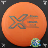 Discraft X Line Cicada - Fairway Driver - Scale Weight -