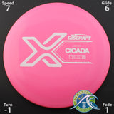 Discraft X Line Cicada - Fairway Driver - Scale Weight -