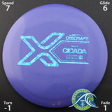 Discraft X Line Cicada - Fairway Driver - Scale Weight -