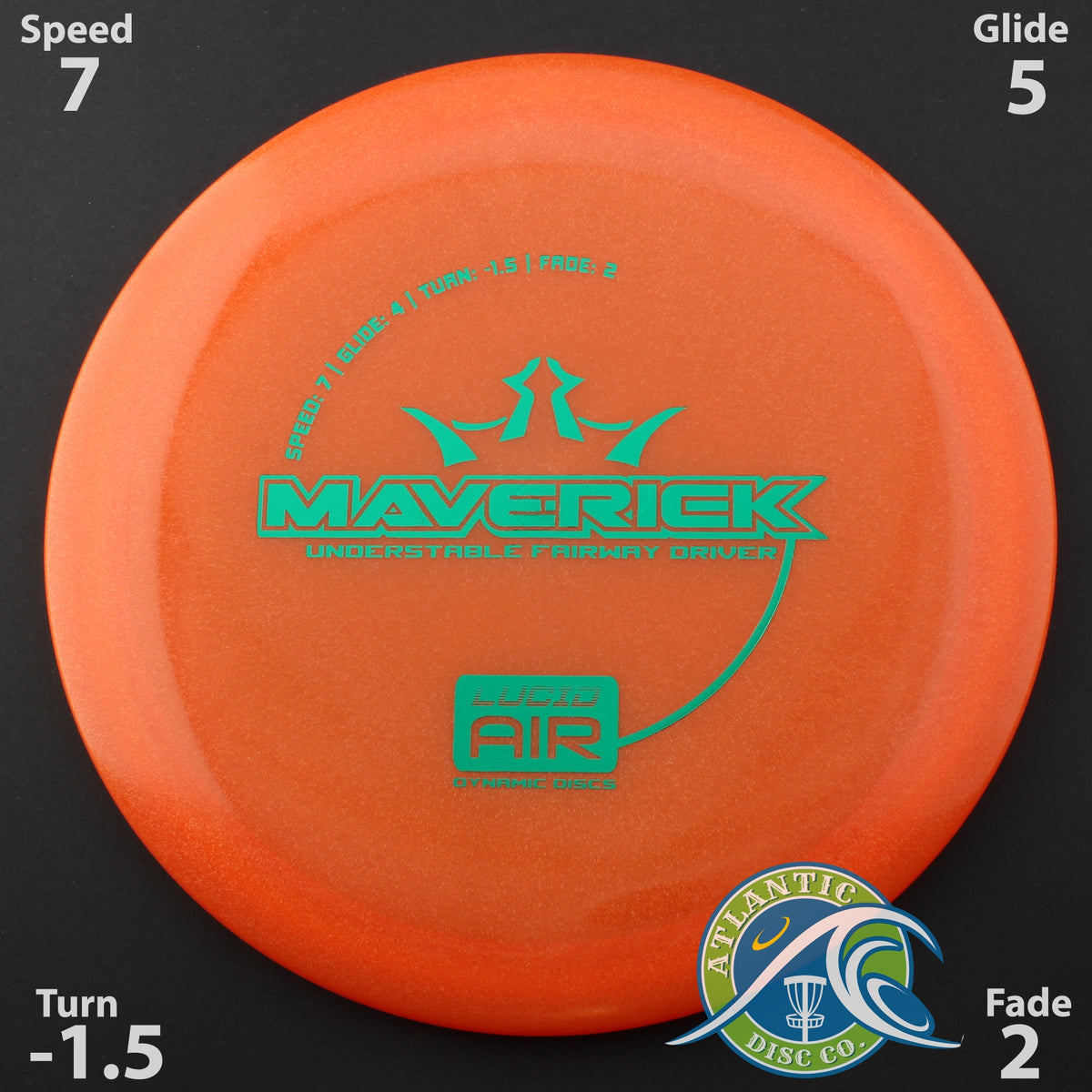 Dynamic Disc Maverick Lucid Air | Atlantic Disc Co – Atlantic Disc Co.