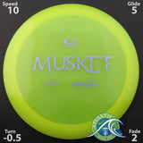 Latitude 64 Opto Musket - Scale Weight -
