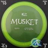Latitude 64 Opto Musket - Scale Weight -