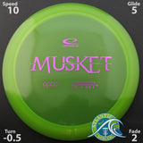 Latitude 64 Opto Musket - Scale Weight -
