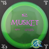 Latitude 64 Opto Musket - Scale Weight -