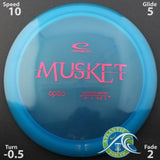 Latitude 64 Opto Musket - Scale Weight -