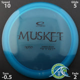 Latitude 64 Opto Musket - Scale Weight -