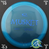 Latitude 64 Opto Musket - Scale Weight -