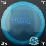 Latitude 64 Opto Musket - Scale Weight -