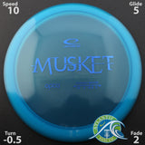 Latitude 64 Opto Musket - Scale Weight -