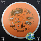 MVP Fission Trail - James Conrad - Team Series - Distance Driver - Scale Weight
