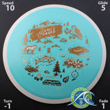 MVP Fission Trail - James Conrad - Team Series - Distance Driver - Scale Weight