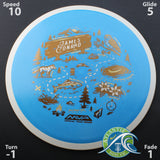 MVP Fission Trail - James Conrad - Team Series - Distance Driver - Scale Weight