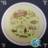 MVP Fission Trail - James Conrad - Team Series - Distance Driver - Scale Weight