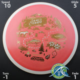 MVP Fission Trail - James Conrad - Team Series - Distance Driver - Scale Weight
