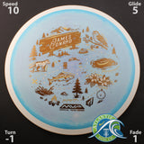 MVP Fission Trail - James Conrad - Team Series - Distance Driver - Scale Weight