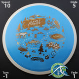 MVP Fission Trail - James Conrad - Team Series - Distance Driver - Scale Weight