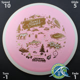 MVP Fission Trail - James Conrad - Team Series - Distance Driver - Scale Weight