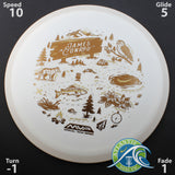 MVP Fission Trail - James Conrad - Team Series - Distance Driver - Scale Weight