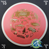 MVP Fission Trail - James Conrad - Team Series - Distance Driver - Scale Weight