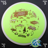 MVP Fission Trail - James Conrad - Team Series - Distance Driver - Scale Weight