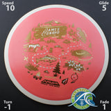 MVP Fission Trail - James Conrad - Team Series - Distance Driver - Scale Weight