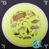 MVP Fission Trail - James Conrad - Team Series - Distance Driver - Scale Weight