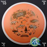 MVP Fission Trail - James Conrad - Team Series - Distance Driver - Scale Weight