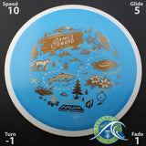 MVP Fission Trail - James Conrad - Team Series - Distance Driver - Scale Weight