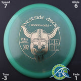 Westside Discs VIP Air Underworld  -  PICK ACTUAL DISC - BOXED -