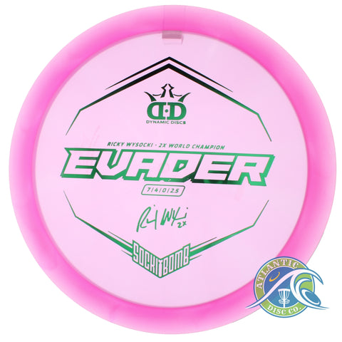 Dynamic Discs Lucid Evader Ricky Wysocki Sockibomb Stamp